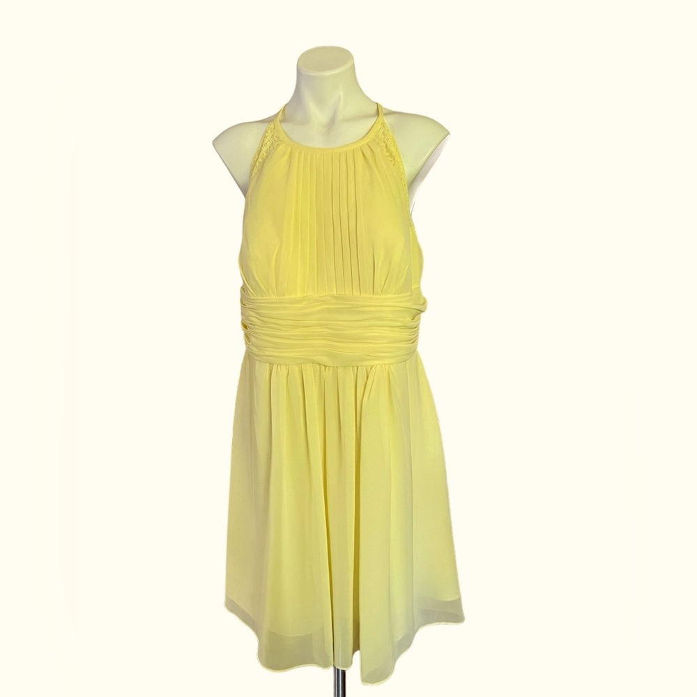JJ’s House custom dress‎ daffodil color.